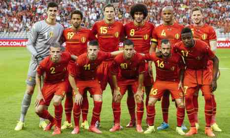 Belgium's Team World Cup