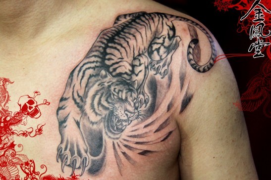 Chinese Tiger Tattoo 2